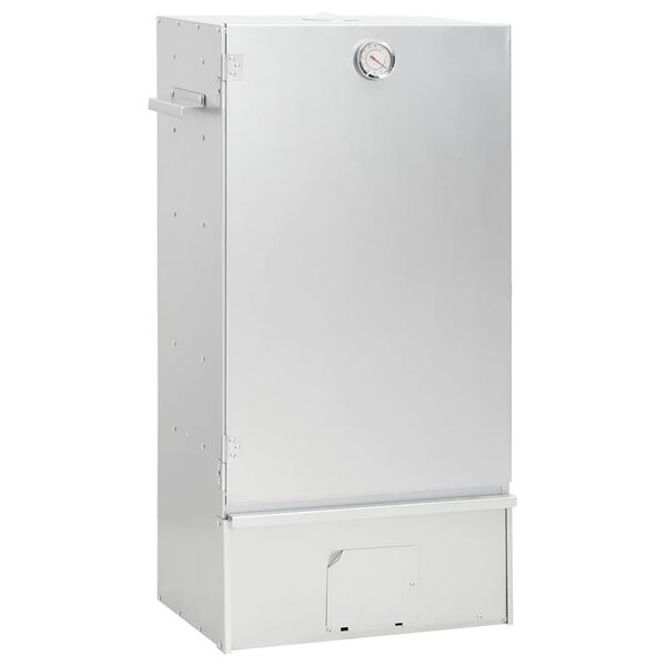 vidaXL rygeovn med generator til koldrøgning galvaniseret stål