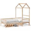 vidaXL daybed med tag 80x200 cm massivt fyrretr&aelig;