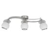 Loftslampe med glassk&aelig;rme b&oslash;lget 3 E14 p&aelig;rer