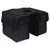 vidaXL Cykeltaske Sort 40 x 18.5 x 35 cm Polyester