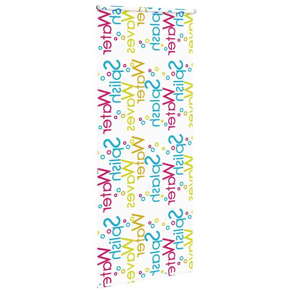 vidaXL Bruserullegardin 90x240 cm Stofbredde 86 cm