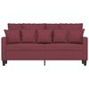 vidaXL 2-personers sofa 140 cm stof vinr&oslash;d
