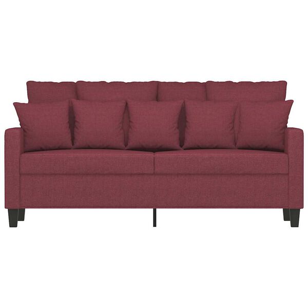 vidaXL 2-personers sofa 140 cm stof vinr&oslash;d