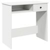 vidaXL skrivebord 80x40x75 cm konstrueret tr&aelig; hvid