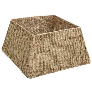 vidaXL Juletr&aelig;krave Firkantet Brun 50 x 50 x 25 cm S&oslash;gr&aelig;s