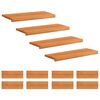 vidaXL Trappetrin 12 stk. 70 x 30 x 2 cm Lys Brun Solid b&oslash;g