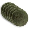 vidaXL Pudebetr&aelig;k 6 pcs HEERLEN Gr&oslash;n &Oslash; 60 cm PV Fleece