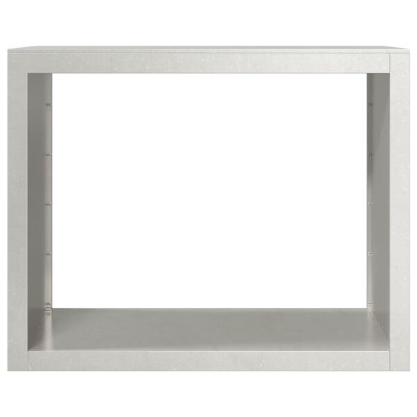 vidaXL br&aelig;ndestativ 100x40x80 cm rustfrit st&aring;l