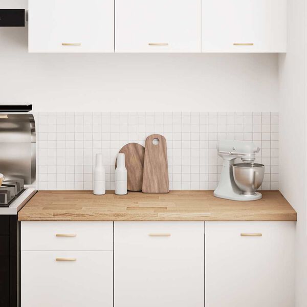 vidaXL k&oslash;kkenbordplade 140x63,5x4 cm massivt egetr&aelig; rektangul&aelig;r