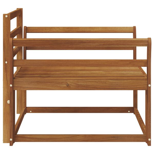 vidaXL Udend&oslash;rs Mellem Sofa Massivt Akacietr&aelig; Naturfarvet