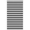 vidaXL zebragardin sort 135x230 cm stofbredde 130,9 cm polyester