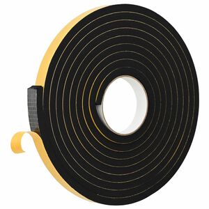 vidaXL Selvkl&aelig;bende skum tape 10 stk. Sort 20mm x 5m CR Skum