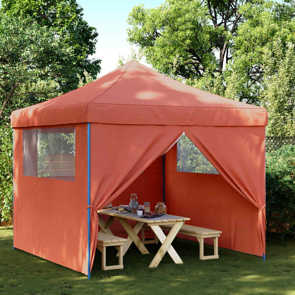 vidaXL Party Tent Terrakotta 292 x 292 x 315 cm Oxford stof