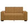 vidaXL 2-personers sofa 160x78x84 cm fl&oslash;jl brun