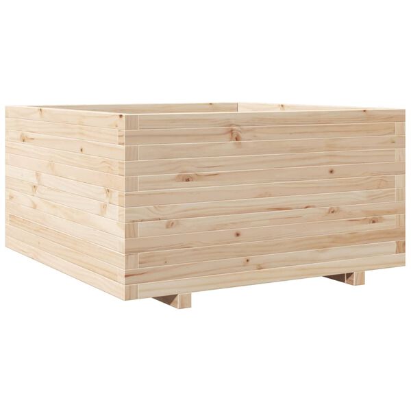 vidaXL plantekasse 90x90x49,5 cm massivt fyrretr&aelig;