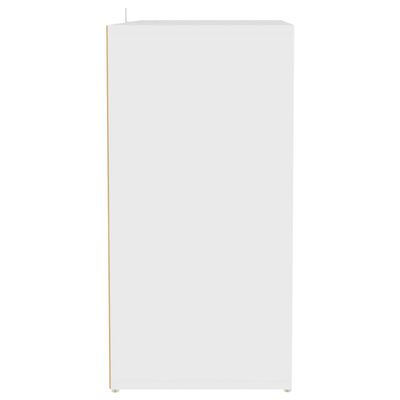 vidaXL skoreol 60x35x70 cm spånplade hvid