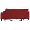 vidaXL 3-personers sofa 210 cm stof vinr&oslash;d
