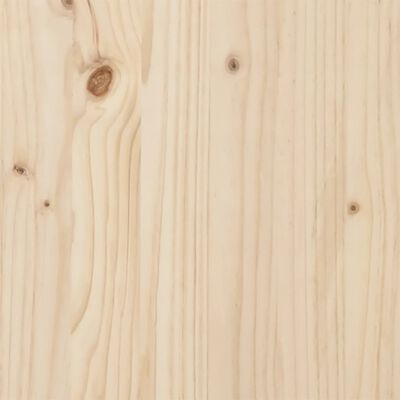 vidaXL plantebord med hylder 108x50x109,5 cm massivt fyrretræ