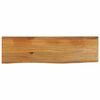 vidaXL bordplade 120x20x3,8 cm naturlig kant massivt mangotr&aelig;