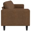 vidaXL Stue Sofa Brun 250 x 77 x 76 cm