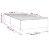 vidaXL Boxspring sengeramme M&oslash;rkegr&oslash;n 90x190 cm Fl&oslash;jl