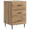 vidaXL Natskab Artisan-eg 43 x 41 x 66,5 cm Konstrueret tr&aelig;