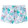 vidaXL Shorts til b&oslash;rn str. 128 med snor m&oslash;rk mintgr&oslash;n