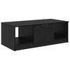 vidaXL Sofabord Sort eg 102 x 50 x 36cm Konstrueret tr&aelig;