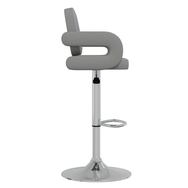 vidaXL barstol kunstl&aelig;der gr&aring;