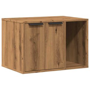 vidaXL toiletskjuler kattebakke 60x40x40 cm konstrueret tr&aelig; kunsteg