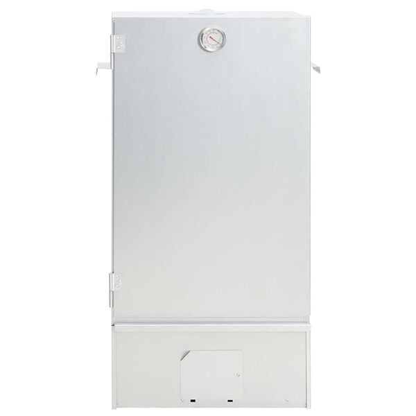 vidaXL rygeovn med r&oslash;gflis 44,5x29x83 cm galvaniseret st&aring;l