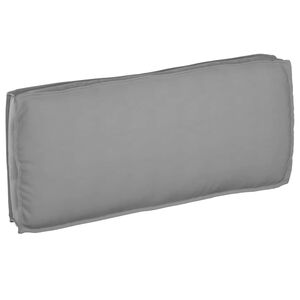 vidaXL Pude Oxford stof Gr&aring; 120 x 50 x 12 cm