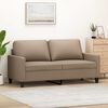 vidaXL 2-personers sofa 140 cm kunstlæder cappuccino