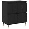 vidaXL Sideboard Sort eg 60 x 35 x 70 cm