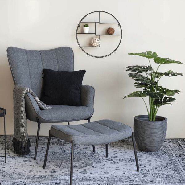 House Nordic hylde Sophie st&aring;l sort