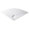 vidaXL brusebakke SMC 90x90 cm hvid