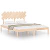 vidaXL sengeramme 160x200 cm massivt tr&aelig;