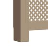 vidaXL radiatorskjuler 112x19x81,5 cm MDF