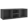 vidaXL skob&aelig;nk 102x35x35 cm sp&aring;nplade gr&aring; h&oslash;jglans