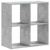 vidaXL skab 68,5x32x68,5 cm konstrueret tr&aelig; betongr&aring;