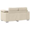 vidaXL Sofa 2 pcs Gr&aring;brun 219 x 80 x 82 cm Stof