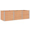 vidaXL H&oslash;jbed Brun 300 x 100 x 91 cm alu.