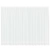 vidaXL Lace Gardin Hvid 220 x 500 cm Polyester