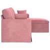 vidaXL Sofa Lyser&oslash;d Samlede dimensioner: 198 x 134 x 80 cm (B x D x H)