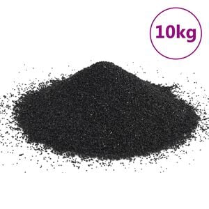 vidaXL akvariesand 10 kg 0,2-2 mm sort