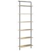 vidaXL Bogreol Sonoma eg 60 x 24 x 203 cm Konstrueret tr&aelig;
