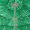 vidaXL Hawaii-strandparasol 300 cm grøn
