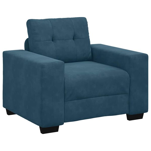 vidaXL sofastol 100x78x80 cm fl&oslash;jl bl&aring;