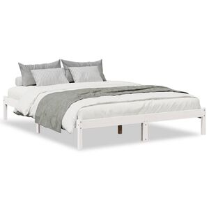 vidaXL ekstra lang sengeramme uden madras 140x220 cm massivt fyrretr&aelig;