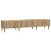 vidaXL TV-skab Artisan-eg 147 x 34,5 x 30 cm Konstrueret tr&aelig;